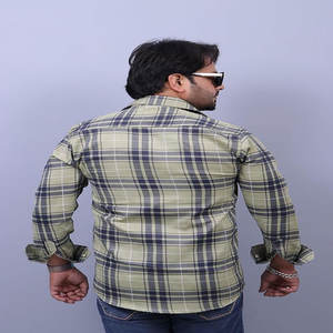 Chemises décontractées solides boutonnées en coton biologique pour hommes, sur mesure, respirantes, anti-bouloches, anti-rides, manches longues - Product Image 1