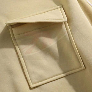 Sudadera con Capucha Personalizada para Hombre, 450 GSM, Felpa de Algodón, 2 Bolsillos Delanteros, Sudadera con Capucha Cálida para Invierno, Venta al Por Mayor - Product Image 4