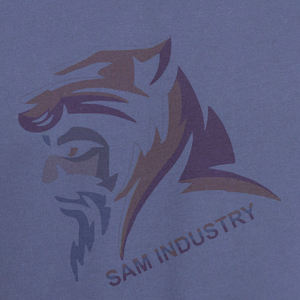 Camiseta de secado rápido con estampado sólido 100% algodón anti-pilling para hombre, camisetas de manga corta con logo personalizado impreso para hombre - Product Image 6