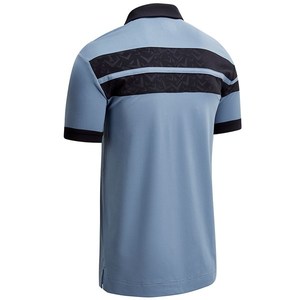 Chemise à manches courtes blanche pour homme, en tricot respirant uni, coupe décontractée, 100% polyester, séchage rapide - Product Image 5