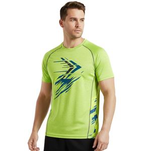 T-shirts à col rond slim fit pour hommes, tissu respirant et léger, coupe douce et confortable, fournisseur d'usine OEM en gros - Product Image 5