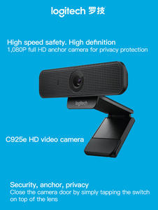 Logitech <span class=keywords><strong>C925e</strong></span> Webcam HD 1080p 30fps Videollamadas Corrección de luz Enfoque automático Clear Audio Privacy Shade - Product Image 5