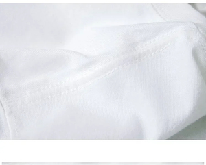 T-shirt unisexe à coupe classique, imprimé sur mesure, couleur unie, tendance de la mode américaine, style Y2K, streetwear, hip-hop, Harajuku, séchage rapide - Product Image 6