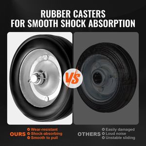 Kit per Cancello Scorrevole Resistente con 6 Ruote Universali Regolabili, Sistema Premium per Cancelli Scorrevoli - Product Image 3