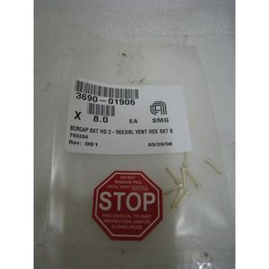 8 AMAT 3690-01906 SCRCAP SKT HD 2-56x3/8L VENT HEX - Equipo y Piezas de Semiconductores de Confianza de Marca Global - Product Image 3