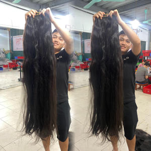 วิกผมคนหนาและปลายมีสุขภาพดีผมคนทำจากวัตถุดิบเวียดนาม - Product Image 1