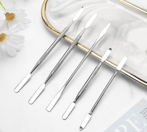 Espátula de Acero Inoxidable para Mezclar Cosméticos, para Arte de Uñas, Base de Maquillaje, Sombra de Ojos en Polvo y Líquidos - Product Image 6