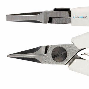 Copper Jaw Flat <b>Nose</b> Pliers Stainless Steel Jewelry Making Tool 5 Inch Zetomed Pro - Product Image 3