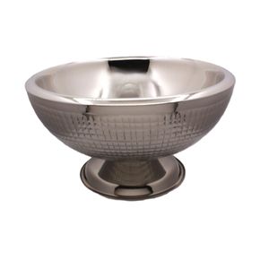 Grand saladier familial en acier inoxydable, idéal pour les grandes portions, salades, fruits, riz, légumes, collations, desserts et fêtes - Product Image 1
