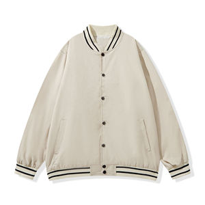 Uniformes de haute qualité, vestes bomber de baseball unisexes avec logo personnalisé, prêtes à être expédiées en gros pour les étudiants universitaires - Product Image 3