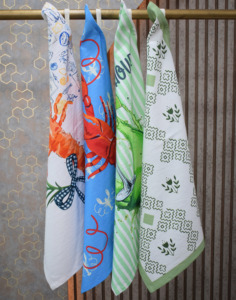 Hermosa Toalla de Cocina 100% Lino, Reutilizable y Personalizable, al Mejor Precio Competitivo al por Mayor - Product Image 2