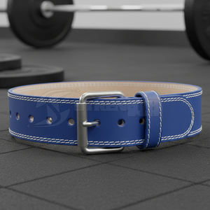 เข็มขัดยกน้ำหนักหนังพรีเมียม เข็มขัดพยุงหลังปรับได้สำหรับการฝึกความแข็งแรง - Product Image 6