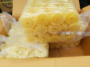 สับปะรดแห้งในน้ำเชื่อมคุณภาพสูง รสหวานอร่อย ราคาดีที่สุด จากเวียดนาม บรรจุกระป๋อง // ชิน ทราน - Product Image 1