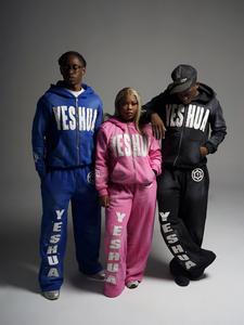 Conjunto Deportivo de Algodón Grueso con Logotipo Personalizado, Estilo Vintage, Lavado Ácido, con Cierre, para Hombre y Mujer, 2026 - Product Image 3