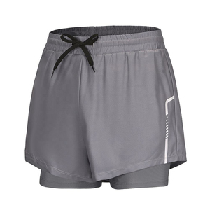 Shorts de course athlétiques 2-en-1 personnalisés pour hommes, séchage rapide, légers, pour l'entraînement physique et la natation, avec doublure - Product Image 5
