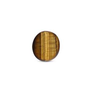 Natural Tiger Eye 8.5 Carat Pear Cabochon Loose Gemstone 12mm for Fine Jewelry - Product Image 2
