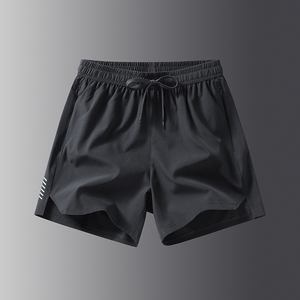 OEM Service Streetwear Solid Front Canvas Cotton Fleece <b>Short</b> <b>Men</b> Gym <b>Shorts</b> 5 Inch Workout Sports Cargo Running <b>Sweat</b> <b>Shorts</b> - Product Image 5