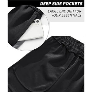 Pantalones cortos deportivos para hombre, transpirables, con logotipo personalizado, estampados digitales, 100% poliéster elástico, al por mayor, nueva tendencia. - Product Image 5