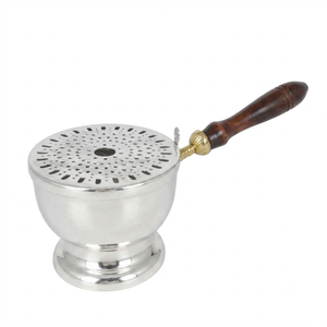 Black Iron Incense <b>Burner</b> With Lattice Design Religious Use All-Season Decorative Dhoop Dani Incense Holder On Sale - Product Image 5