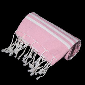 Serviette Fouta à rayures de qualité supérieure, fabriquée en Inde, pour la vente en gros, 100% OEM, couleur personnalisée au meilleur prix - Product Image 3
