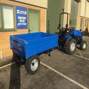 Tracteur de travail agricole efficace, conception de roues Solis, moteur puissant, traction 4x4 pour une productivité agricole améliorée - Product Image 4