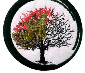 Customized PVC Garments Handmade Embroidered Iron-On Patches <b>Flower</b> Heart Printed Logos for Hat Use Main Fabric - Product Image 2