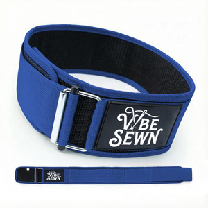 Ceinture de musculation VIBE SEWN réglable et respirante pour l'entraînement en force, unisexe, gris, fermeture à boucle - Product Image 5
