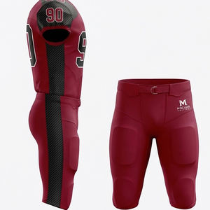 Uniforme de Fútbol Americano Retro Moderno Personalizado 2026, Diseño Herencia con Sublimación Completa, Conjunto de Jersey y Pantalones de Fútbol Americano - Product Image 4