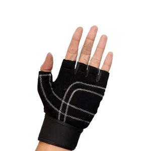 Guantes de Gimnasio Transpirables de Media Mano, Material Duradero, Protección para las Manos, Guantes de Fitness de Alexandria Industries - Product Image 6