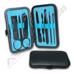 ชุดทำเล็บมือเล็บเท้าสแตนเลสสีฟ้าเทอร์ควอยซ์ผลิตภัณฑ์ดูแลส่วนบุคคล - Product Image 3