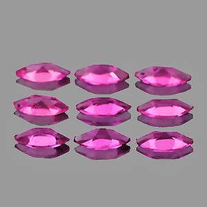 Turmalina Rosa Intensa Natural, Corte Marquesa, Gema Suelta Facetada, Sin Tratar, Alta Claridad, Para Joyería al por Mayor - Product Image 3
