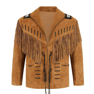 OEM Wholesale Lightweight <b>Suede</b> Leather Real Cowhide <b>Jacket</b> Streetwear for Men Cheap Price New Fashion Leather <b>Suede</b> Coat - Product Image 1