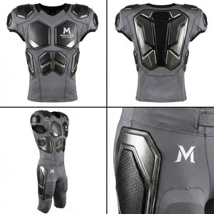 Nuevo Diseño de Uniforme de Fútbol Americano Sublimado, Personalizado con Gráficos del Equipo, Manga Corta para Adultos - Product Image 6