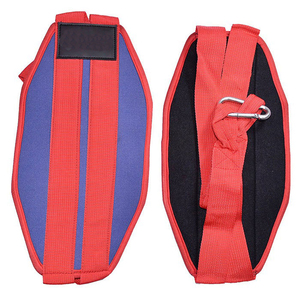 High Quality Professional Adjustable Eco-Friendly High Stretch Cotton AB Strap for Weightlifting Gym Workout Power Lifting - Product Image 5