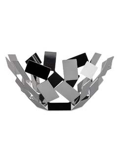 Frutero de Acero Pulido y Vidrio, Estilo Americano, Ecológico, con Perforaciones para Dátiles, Pasta, Sopa y Platos de Cena - Product Image 5