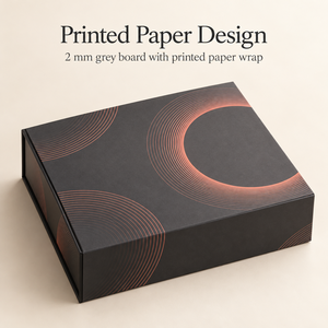 Caja Magnética de Papel para Libros con Halo de Grafito Personalizada, para Set de Regalo con Carga, Empaque con Logotipo OEM - Product Image 3