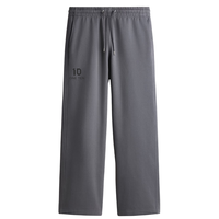 Pantalon de survêtement ample en molleton de coton premium, joggers décontractés pour l'entraînement sportif, logo personnalisé, fabricant en gros