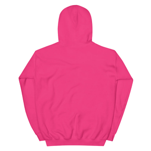 Sweat-shirt à capuche unisexe rose vif en molleton doux à manches longues avec poche kangourou, vêtement décontracté d'hiver, streetwear tendance - Product Image 2