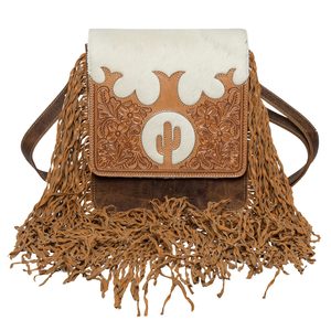<b>Top</b> Venturi Brown And White Single Strap Stylish Fur Leather Bag Women Multi Uses Crossbody Sling Handbags At Wholesale Price - Product Image 1