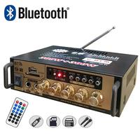 Profesyonel Dijital 2 Kanallı Hi-Fi Mini Ev Amfisi 40W+40W 12V/220V Alüminyum Alaşımlı Subwoofer