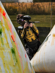 Nouveauté - Maillot de paintball à manches longues et col en V, impression par sublimation professionnelle, tissu en maille respirant, léger et confortable - Product Image 5