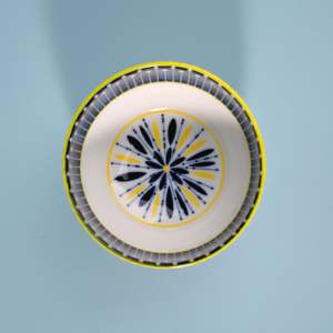 Handpainted Premium Ceramic Bowls <b>Set</b> of 2 Eco-Friendly <b>Microwave</b> Oven Safe Customized Design Style for Children for Home Use - Product Image 3