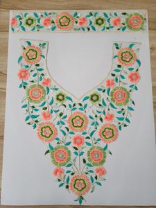 Custom Woven Fabric Tissue Embroidery <b>Patches</b> Iron-<b>On</b> <b>Sew</b> Logo Badge High Quality Personalized Honey Lace Brand <b>Patch</b> - Product Image 2