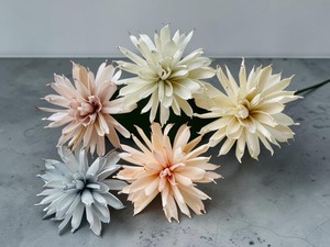 VADEE BIG Cactus DAHILA 15CM SOLA WOOD, Cactus Dahlia Artesanal Sostenible, Modelo Rosa Inglesa 003 TH, Madera de Sesbania - Product Image 5