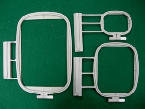 Juego de aros de bordado de plástico AA0059 |   Herramientas Manuales Duraderas de Estilo Simple para Bordado y Manualidades - Product Image 3