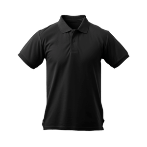 Polo homme uni à logo personnalisé, manches courtes, coupe classique, uniforme personnalisé - Product Image 1