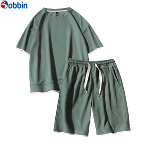 ชุดลำลองสไตล์สตรีทแฟชั่นสำหรับฤดูร้อน ระบายอากาศได้ดี พิมพ์ลาย 3 มิติ เสื้อยืดโอเวอร์ไซส์ กางเกงขาสั้น ใส่สบายได้ทั้งชายและหญิง - Product Image 4