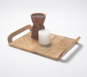 ถาดไม้มะม่วงสุดสร้างสรรค์พร้อมด้ามจับไม้คลาสสิกตัดด้วยมือ - Product Image 4