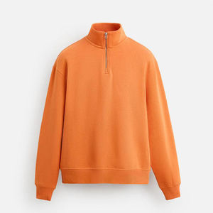 Custom Men's 100% Cotton <b>Zip</b> Up Hoodie Full Zipper Sweatshirt Casual Streetwear Custom Logo OEM ODM Wholesale - Product Image 5