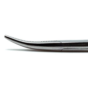 Pinzas Hemostáticas Curvas Halsted Mosquito de Acero Quirúrgico 140mm 13-039-140, Instrumento Hemostático Manual de Precisión, 1 Año de Garantía - Product Image 6